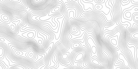 Abstract discovery topographic map banner texture background, dense lines  background of the topographic map, geographic mountain relief Minimal seamless area vector topo paper lines topographic. © world war 5