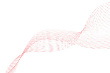 abstract pink wave background