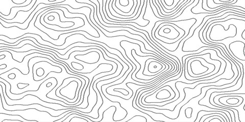 Abstract topographic map, White wave paper curved reliefs abstract background, topographic map pattern simple lines flat graphic design, white landscape with mountains and hills.
