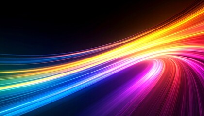 A multicolored light leak overlay with a rolling wave pattern, including subtle lens flare bursts and rainbow gradients moving diagonally
