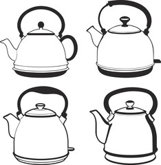 set of kitchen utensils