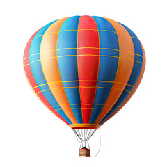 Fototapeta premium Colorful hot air balloon (3)