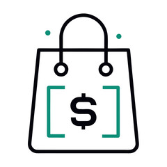 vector shopping icon
