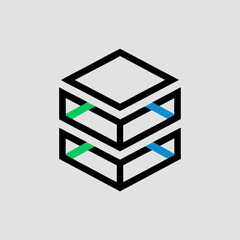 &ldquo;Isometric Cube & Abstract Geometric Shapes &ndash; Modern Vector Art Set&rdquo;