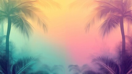 Summertime colors blurred backgrounds with soft color gradient for your Summer season creative graphic design. Vector illustration