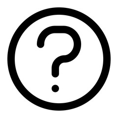 Help Question Outline Icon
