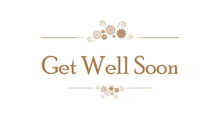 GET WELL SOON card