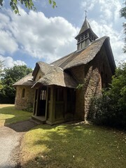 St George’s chapel world war 1 thatched roof