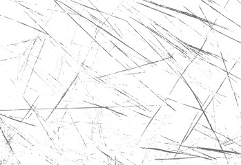 Distressed scratch background texture. Abstract random line pattern in grunge style. High resolution surface overlay art.