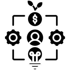 Business Chain Icon