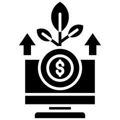 Online Investment Icon