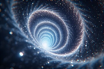 Fractal Wormhole With Radiant Energy-1