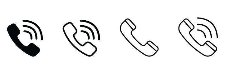 Call icon isolated on white background. Call icon symbol vector. Call icon modern symbol for graphic and web design.  Call icon flat vector illustration.