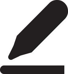 Computer school silhouette isolated on transparent background