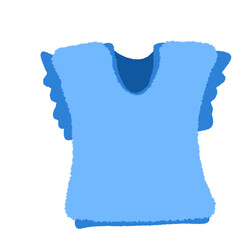 t shirt isolated on white background