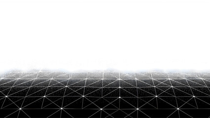 Modern Abstract Geometric Background Collection - Digital Patterns, Polygons & Halftone Gradients