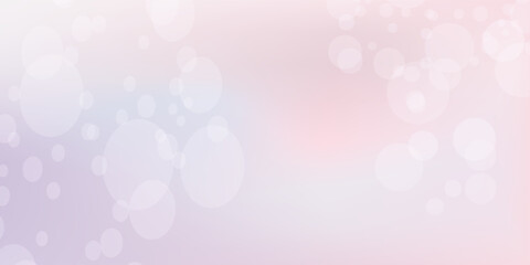 Abstract purple andpink bokeh background pink gradient blur background with bokeh light vector illustration
