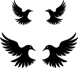 Obraz premium Tribal Tattoo Demon Mask Emblem