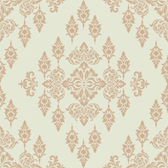 Soft Thai pattern style texture for background, seamless pattern.