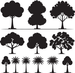 Abstract geometric silhouette design isolated on transparent background