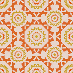 Beautiful triangle pattern for fabric and background..eps