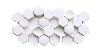 Stylish Hex Wall Covering
