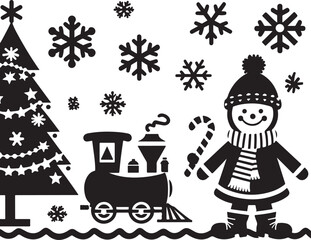 Abstract geometric shape silhouette isolated on transparent background