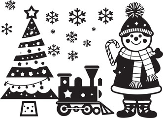 Abstract geometric shape silhouette isolated on transparent background