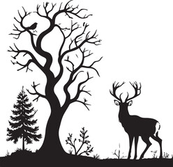 Abstract geometric shape silhouette isolated on transparent background