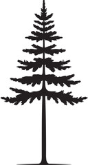 Minimalist black silhouette of a bird in flight isolated on transparent background