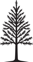 Minimalist black silhouette of a phoenix isolated on transparent background