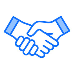 Naklejka premium Handshake Icon