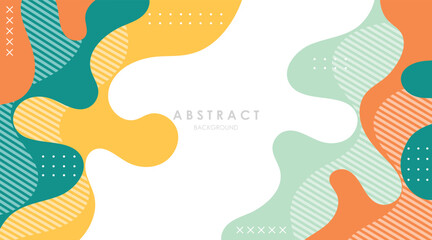 abstract background gradient fluid shapes colorful vector design