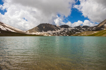 mountain lake landscape