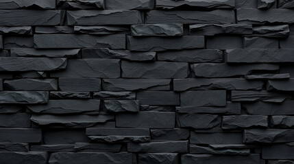 Abstract design with textured black stone wall background. Modern and geometric design with grunge texture, elegant luxury backdrop painting paper texture design .Dark wall texture background .