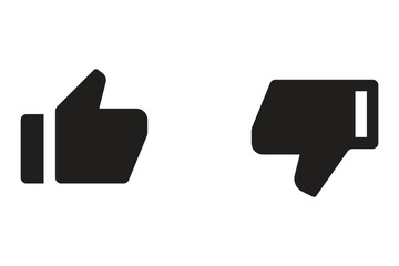 Like dislike icons
