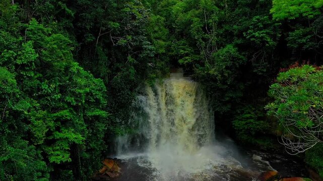 Wasserf&auml;lle Cachoeira da Iracema und Cachoeira do Neblina im Amazonas, Presidente Figueiredo, Brasilien 10