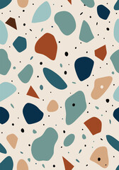 terrazzo tiles illustration
