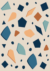 terrazzo tiles illustration