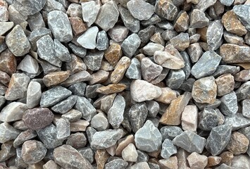 rock stone pebble on the ground surface 