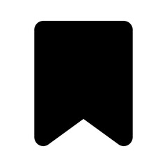 bookmark glyph icon