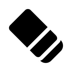 eraser glyph icon