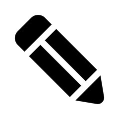pencil glyph icon