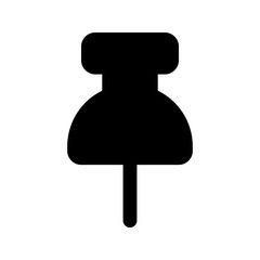 pin glyph icon