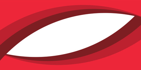 Red abstract wavy presentation background. Vector illustration design for business presentation, banner, cover, web, flyer, card, poster, game, texture, slide, magazine, and powerpoint.