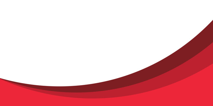 Red abstract wavy presentation background. Vector illustration design for business presentation, banner, cover, web, flyer, card, poster, game, texture, slide, magazine, and powerpoint.