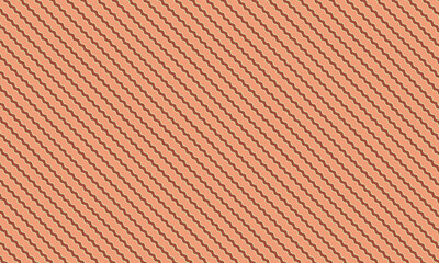 Fototapeta premium Seamless Wavy Line Background Pattern with Retro Style Design