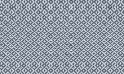 Seamless African Geometric Pattern with Traditional Pixel Spiral Motif