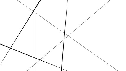 Abstract lines in black and white tone of many squares and rectangle shapes on white background. Metal grid isolated on the white background. 