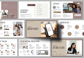 Annual Report Presentation Template